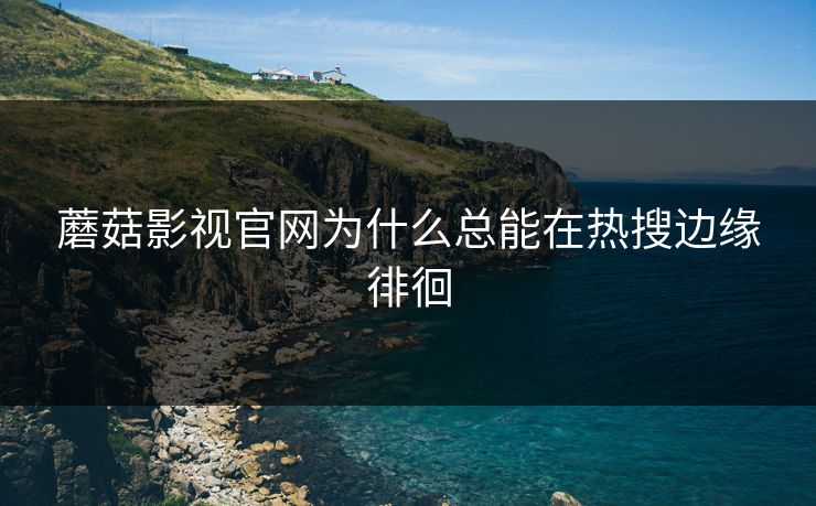 蘑菇影视官网为什么总能在热搜边缘徘徊